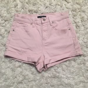 Forever 21 pink jean shorts